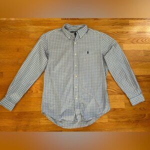 Ralph Lauren Plaid Button Down Shirt Medium